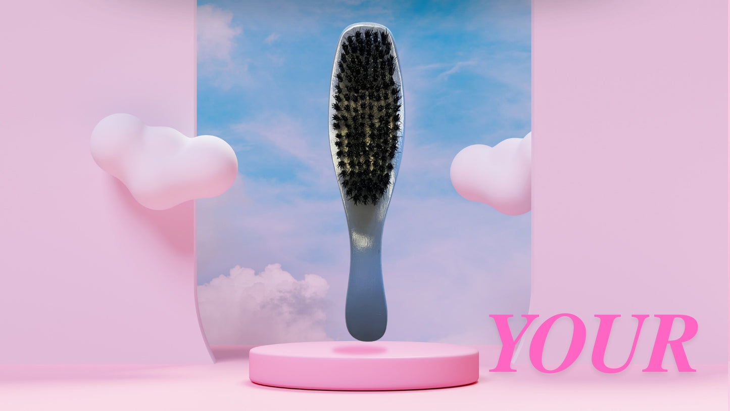 Wooden Baby Hair Brush
