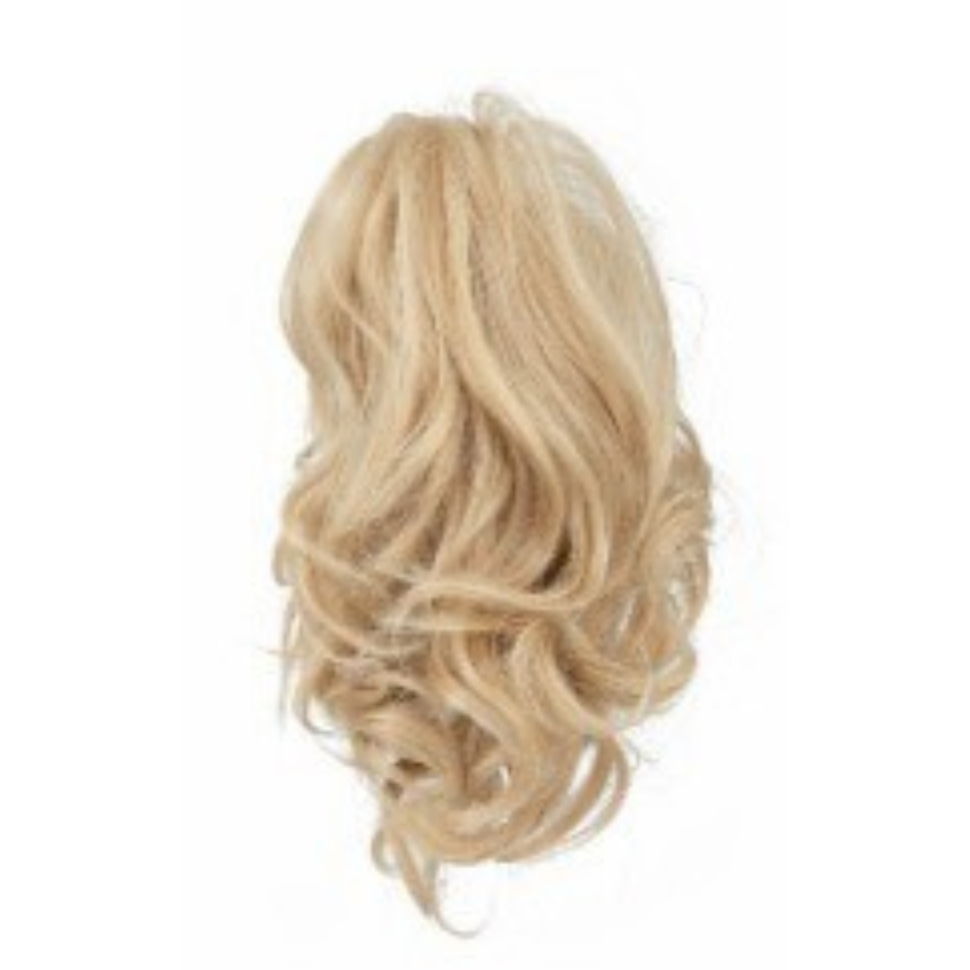 5Min Flecxi claw clip in hair extension honey blonde, easy hair style