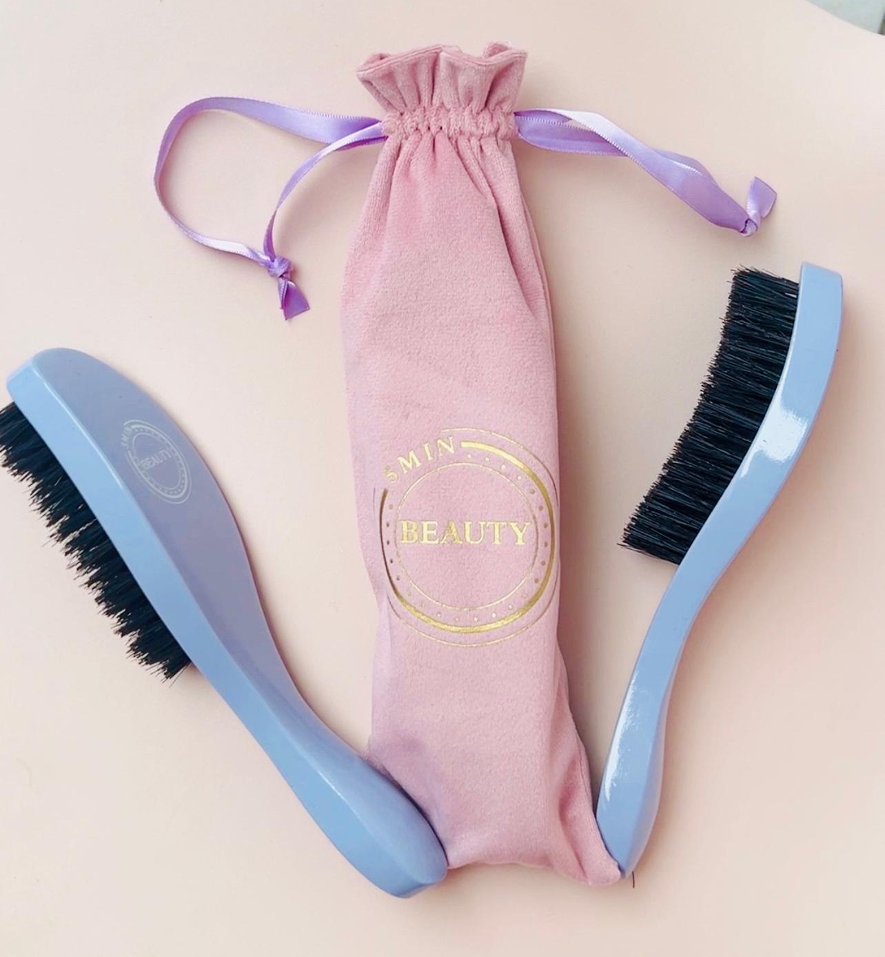 Wooden Baby Hair Brush - FIVE MINUTES BEAUTY