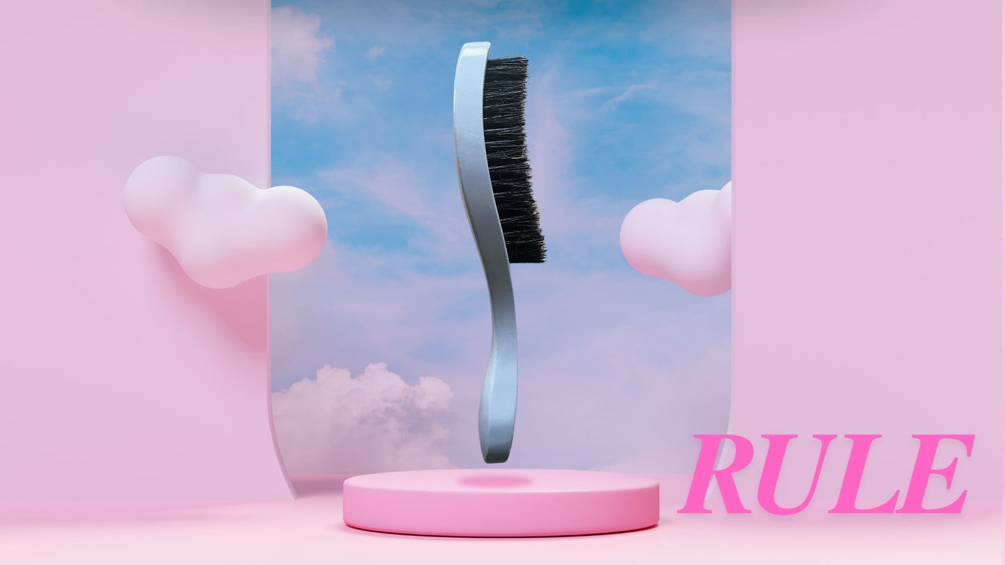 Wooden Baby Hair Brush - FIVE MINUTES BEAUTY