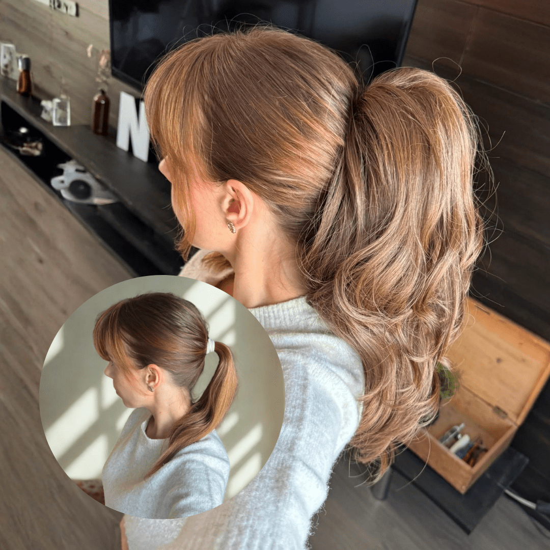 2in1 Pony – Poninhäntäpidennys - FIVE MINUTES BEAUTY