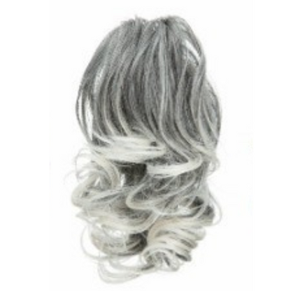 5Min Flecxi claw clip in hair extension grey ombre, fast hair style