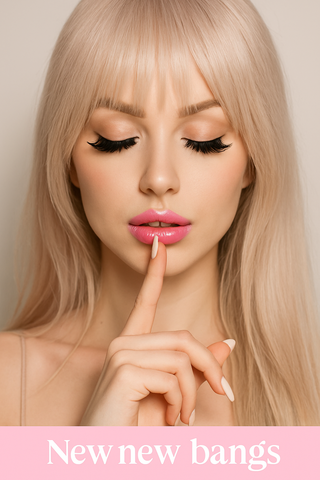 5 Minute Clip-in Bangs Topper