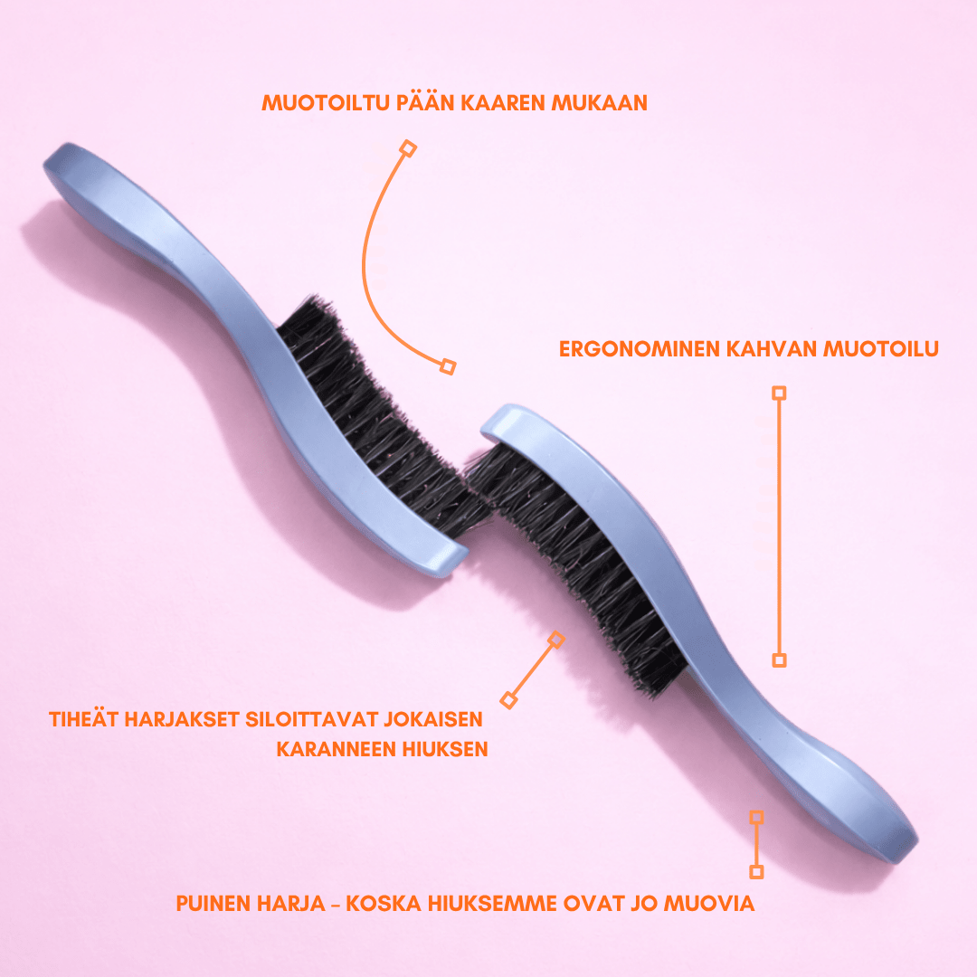 Wooden Baby Hair Brush - FIVE MINUTES BEAUTY