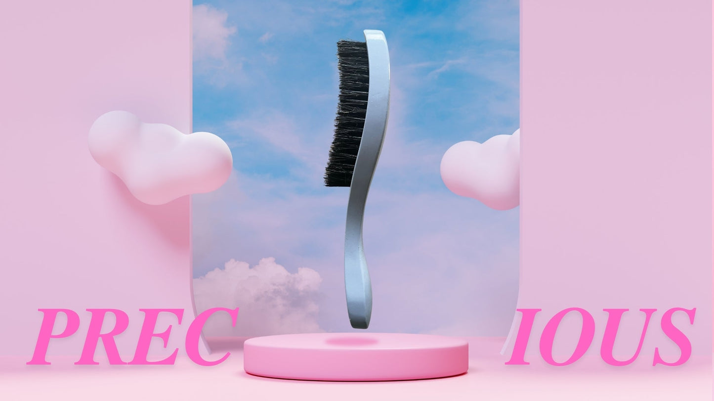 Wooden Baby Hair Brush - FIVE MINUTES BEAUTY