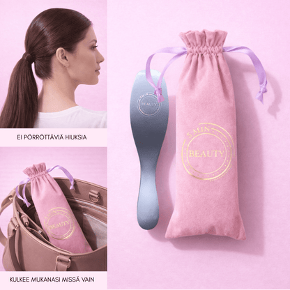 Wooden Baby Hair Brush - FIVE MINUTES BEAUTY